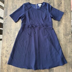 Motherhood Maternity Navy Blue Dress Size Large